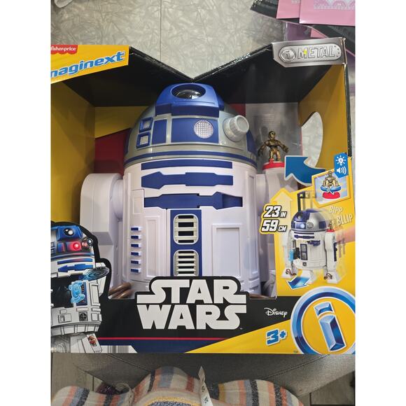 Fisher-Price Other - Fisher-Price‎ Imaginext Star Wars R2-D2 XL Figure with C-3PO – 23"